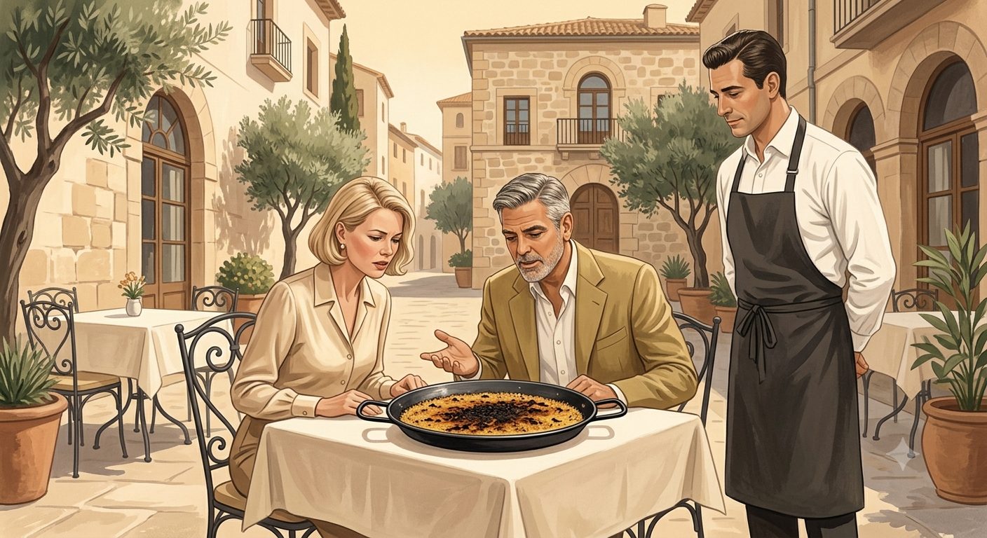 Alicante — O arroz queimado