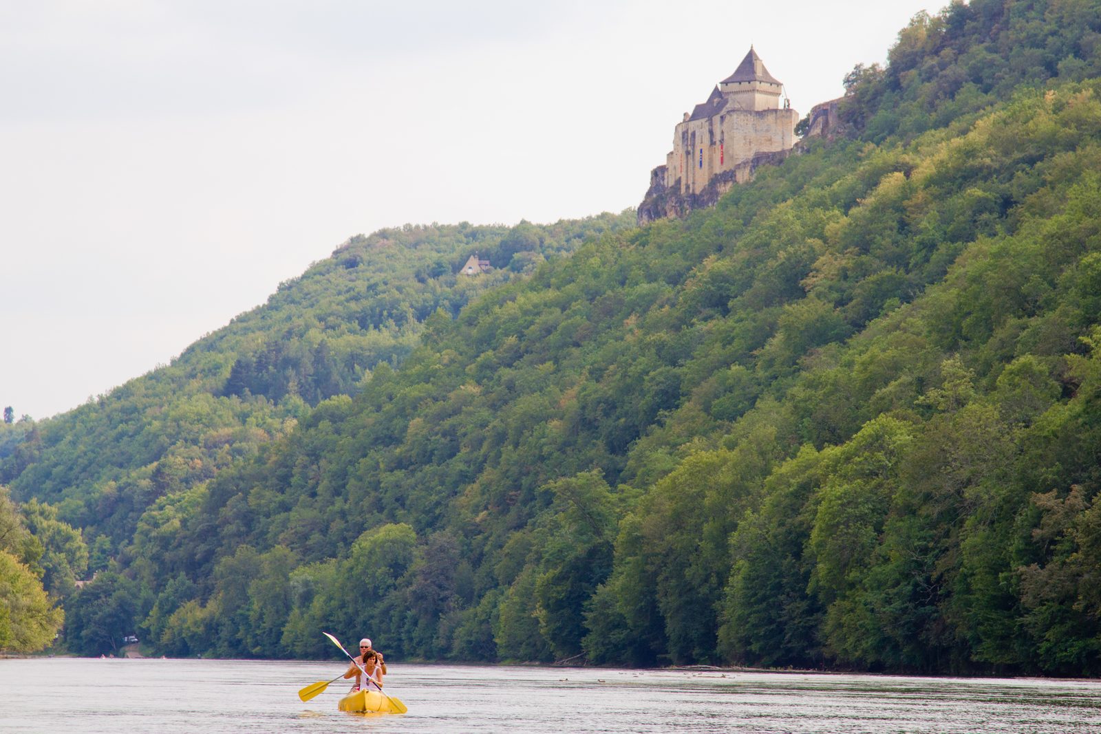 Canoagem no rio Dordogne — O medo que ficou em terra