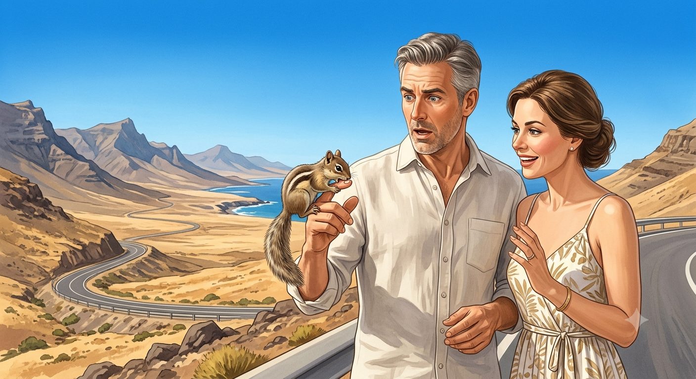 Fuerteventura — O esquilo