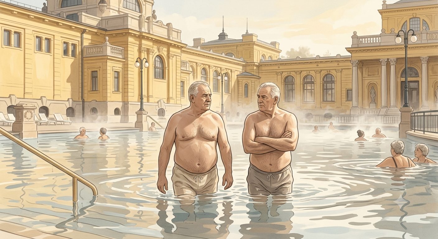 Termas Széchenyi, Budapeste