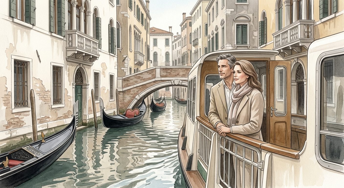 Veneza — Sem gôndola