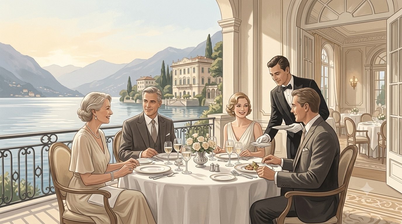 Villa d'Este, Lago de Como